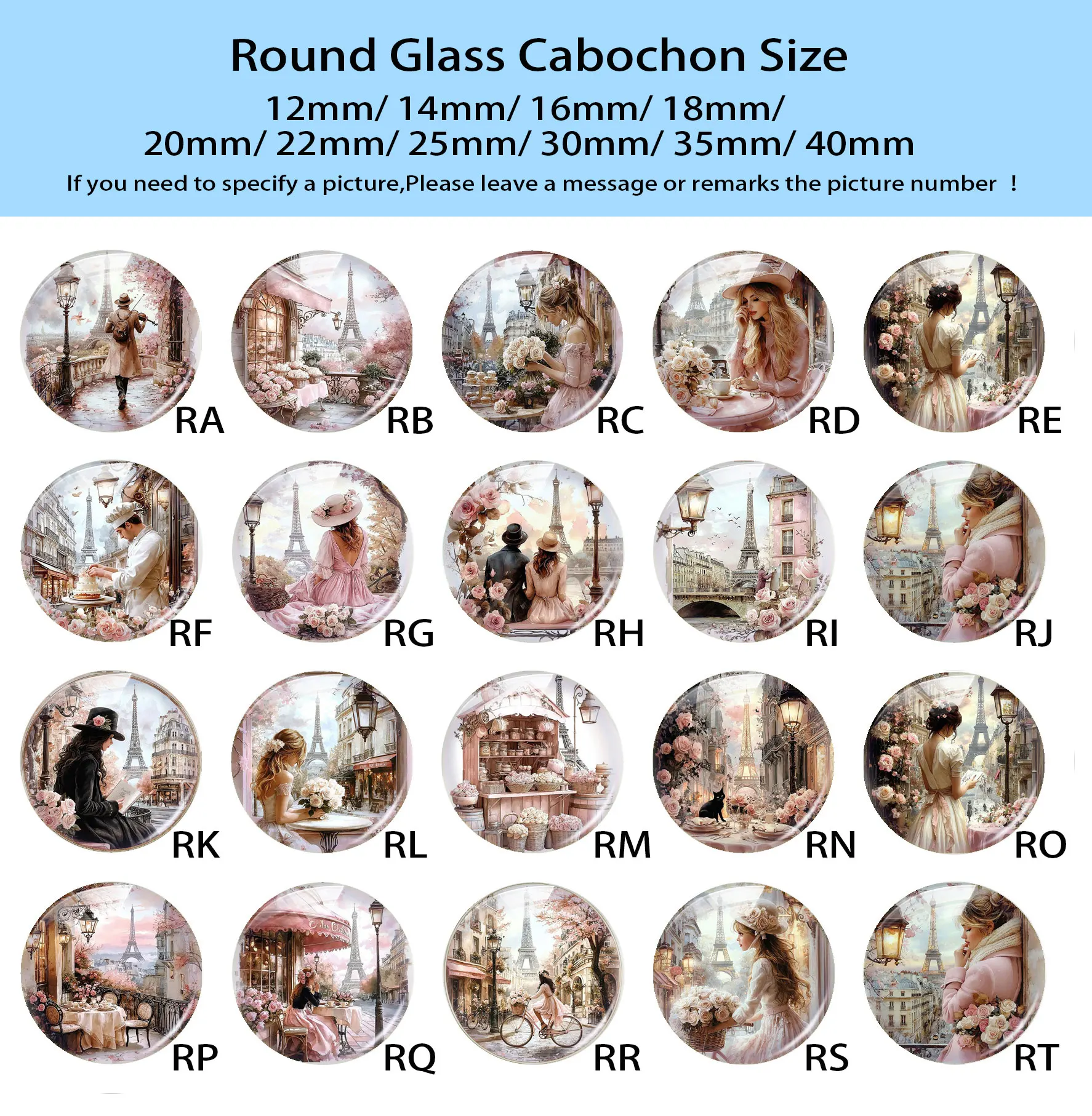 Random Mixed Round/Oval/Square - đánh giá và giá Jewelry Making Paris