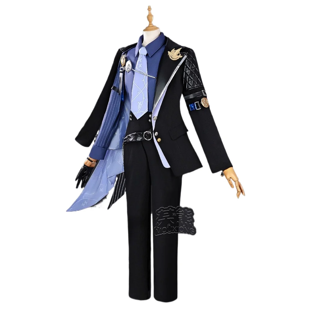 

Zenless Zone Zero Hugo Vlad Cosplay Costume Uniform Full Set Game Animation Outfits for Adults Halloween Carnival Fancy Party