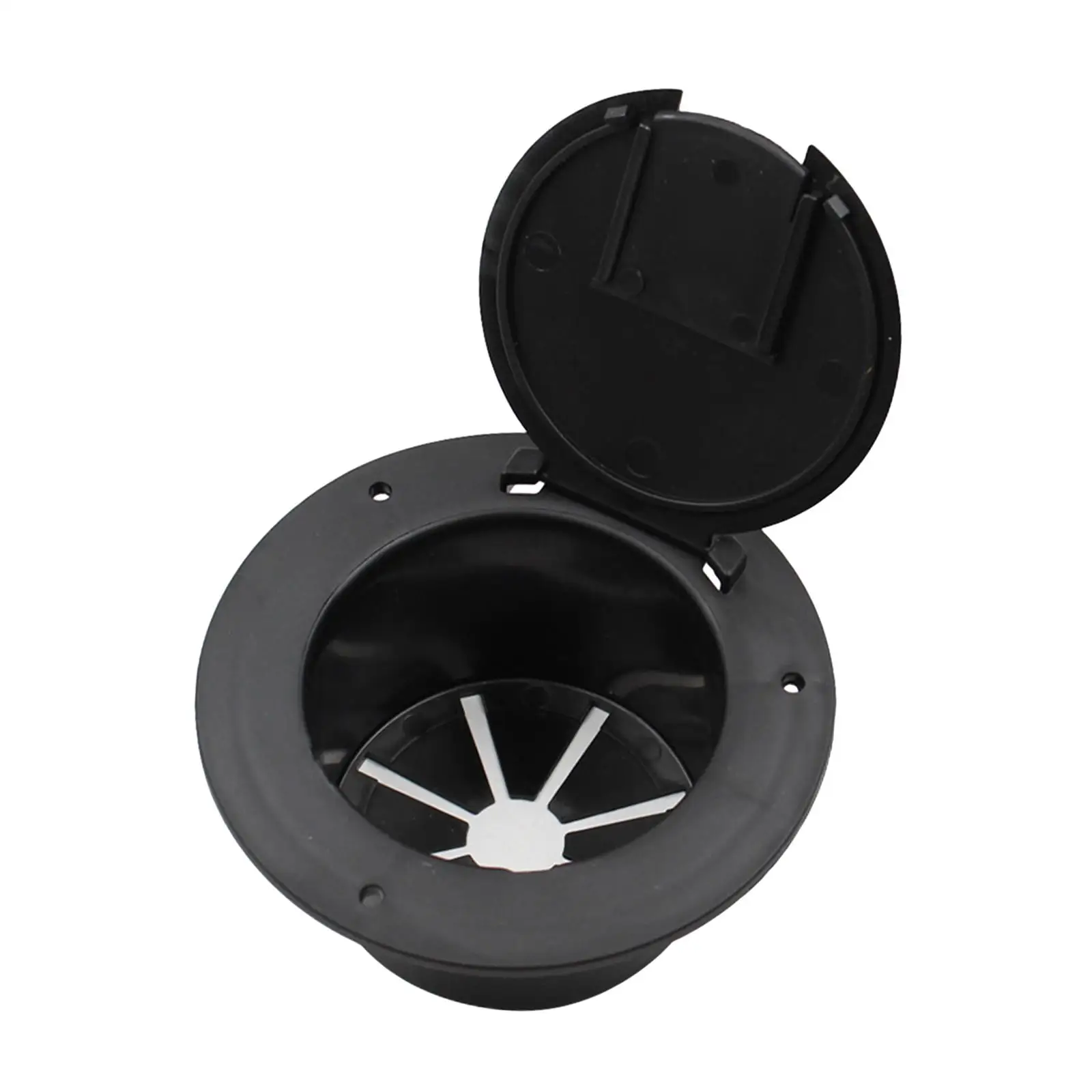 

RV Electrical Cable Hatch Round Easy Installation 5inch Electric Cord Cover Accessories for Camper Truck Yacht Boat Trailer
