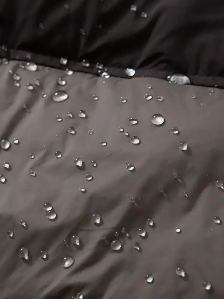 Pesado premium du down jaet masculino busin casual gola fofa 90 branco du pena casaco quente à prova de vento