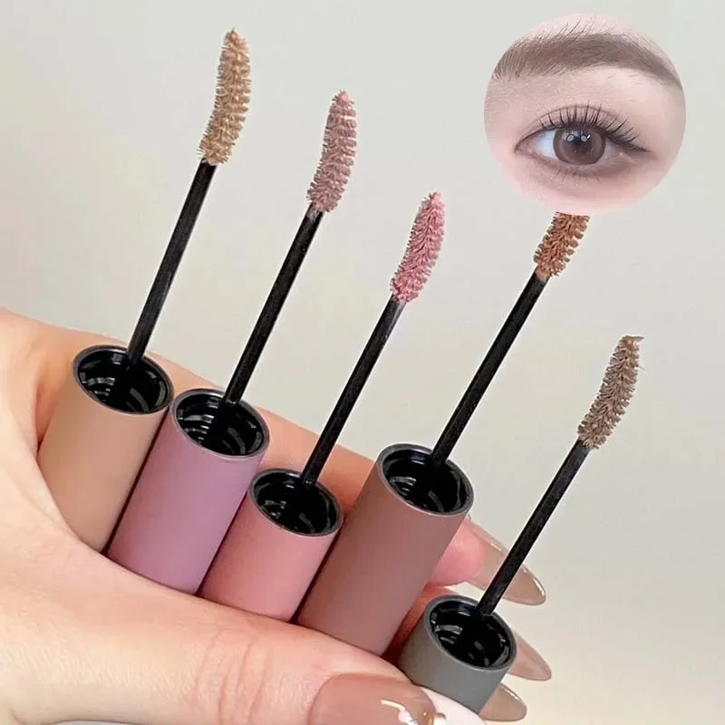 Krem do brwi 3D, długotrwały różowo-brązowy kolor, tusz do brwi, odporny na pot, krem do stylizacji brwi, kosmetyki dla początkujących