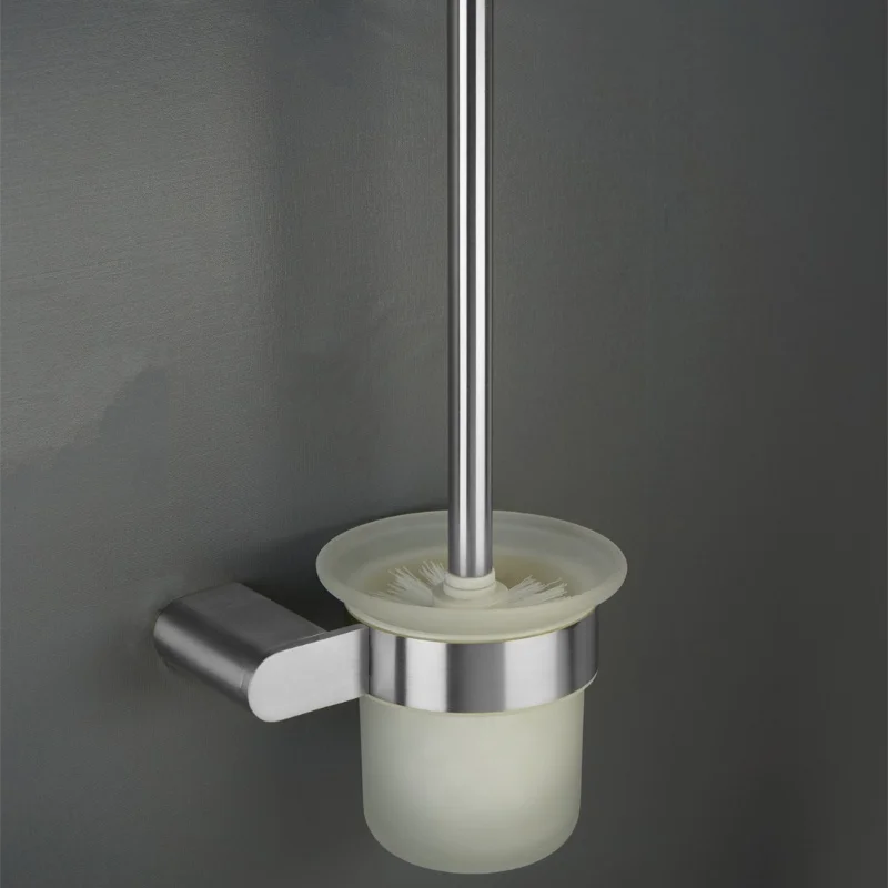نحى النيكل 304 حمام من الفولاذ المقاوم للصدأ اكسسوارات منشفة رف منشفة بار السنانير منشفة رف حامل الورق فرشاة المرحاض مجموعة
