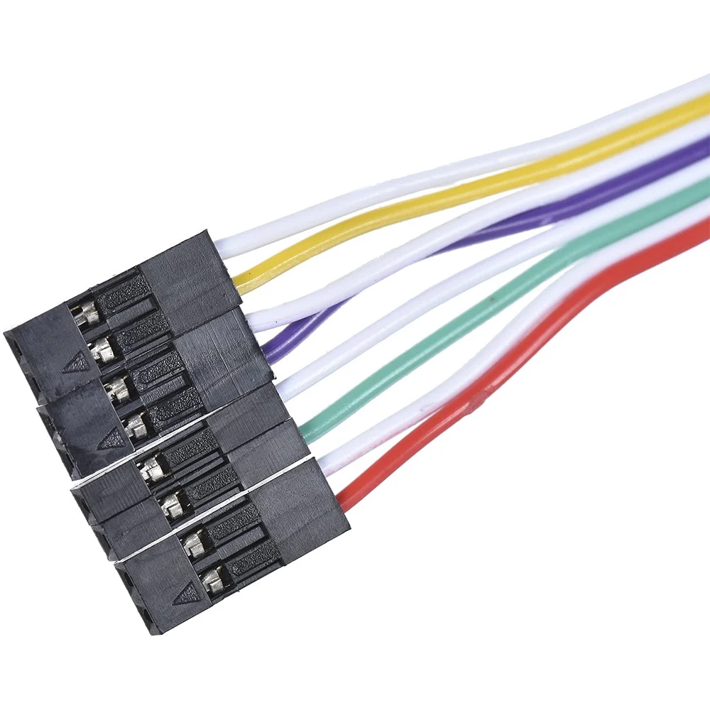 FZFZ 2 stuks computerbehuizing ATX aan-uit resetschakelaarkabel met 2 LED-lichtlicht rood groen ATX behuizing voorpaneel draad, 65 cm