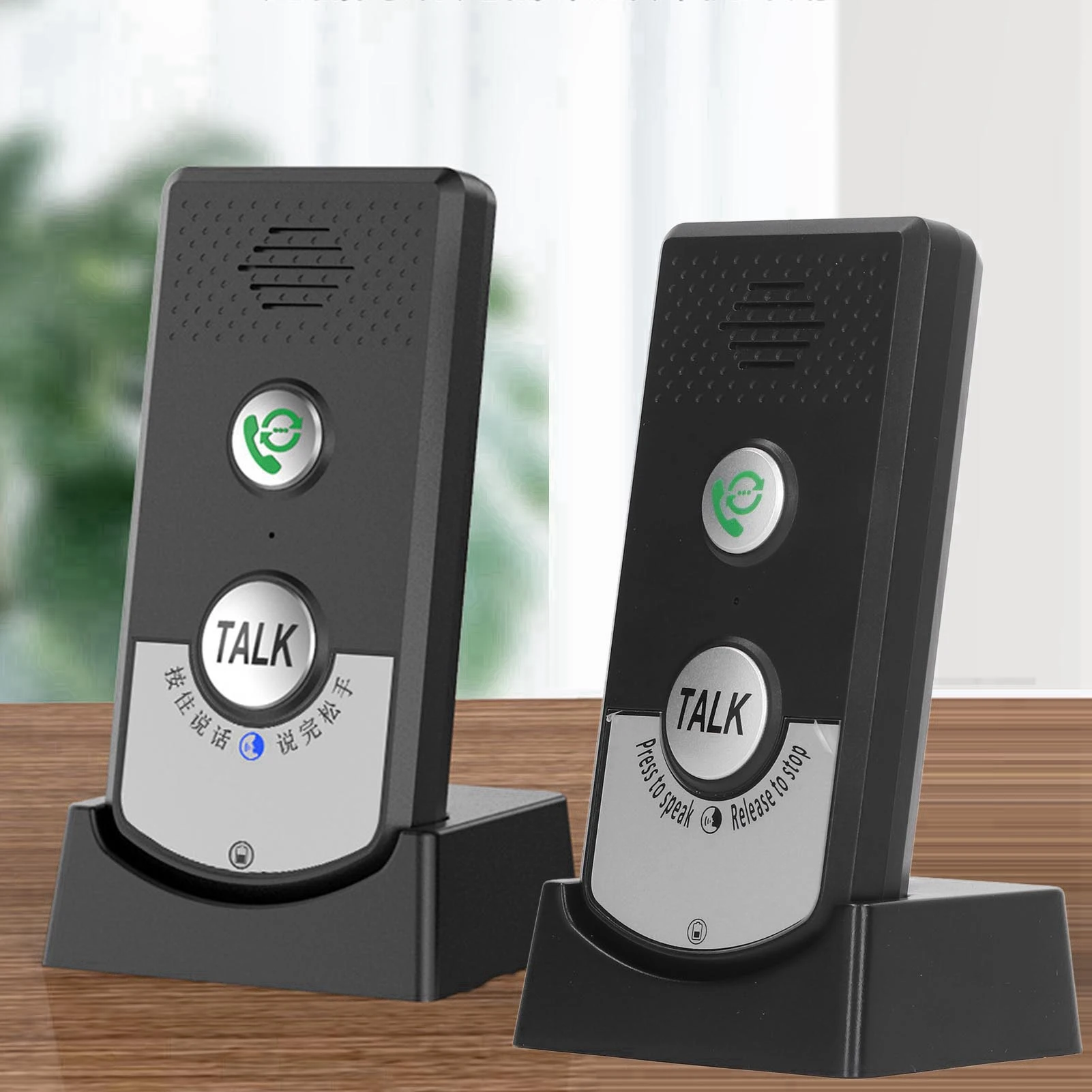 H8 Wireless Intercom Unit Light Indication Long Range 2 Way Call User Friendly Wireless Voice Intercom Waterproof for Home