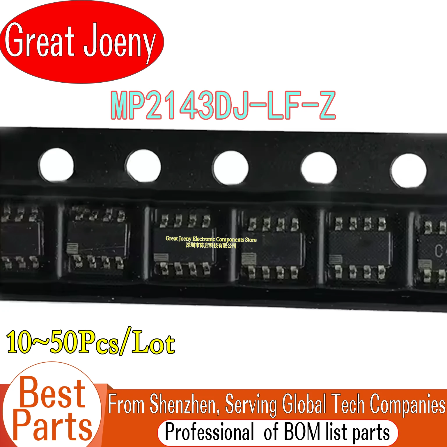 

(10-50piece)100% New MP2143 MP2143DJ-LF-Z MP2143DJ ACEG AC.. SOT23-8