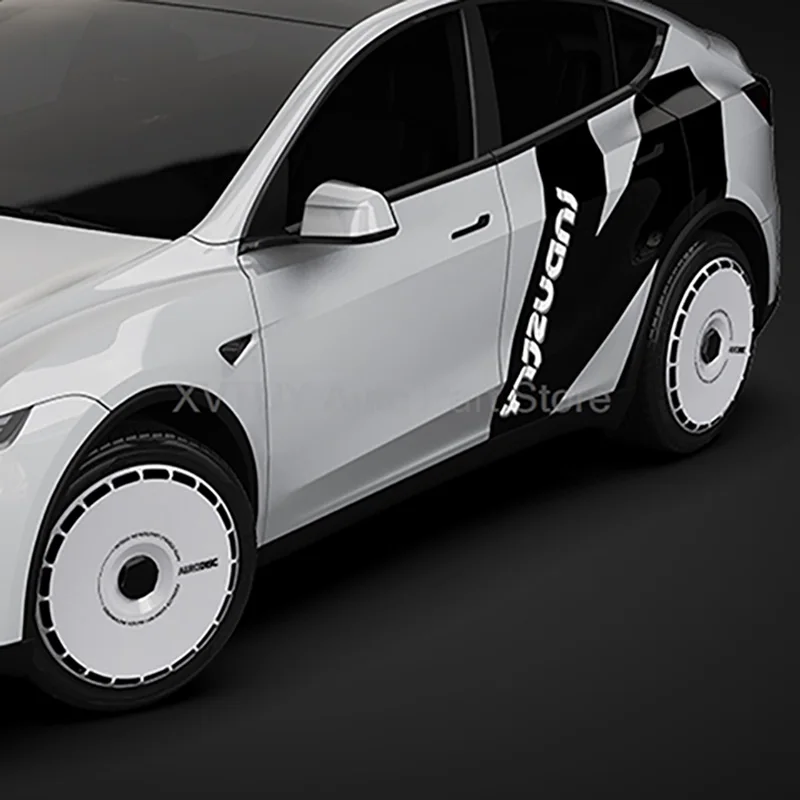 

For Tesla Model Y Wheel Hub Air Cover Full Vehicle Series Upgraded Version 19/20 Inch Center Lock Installation Protect Wheel Hub