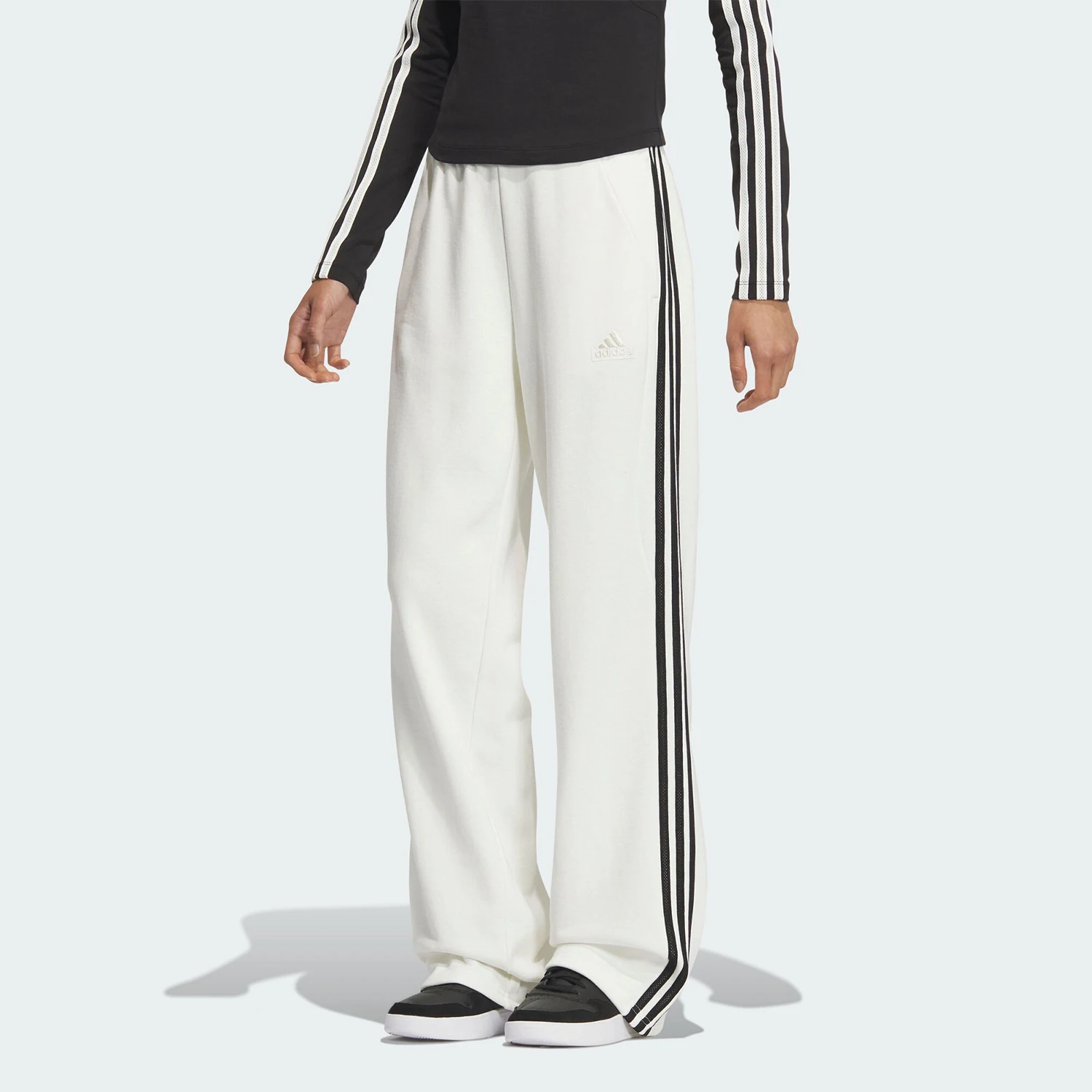 

Официальные оригинальные новые женские спортивные модные длинные брюки Adidas 2024, JN0763