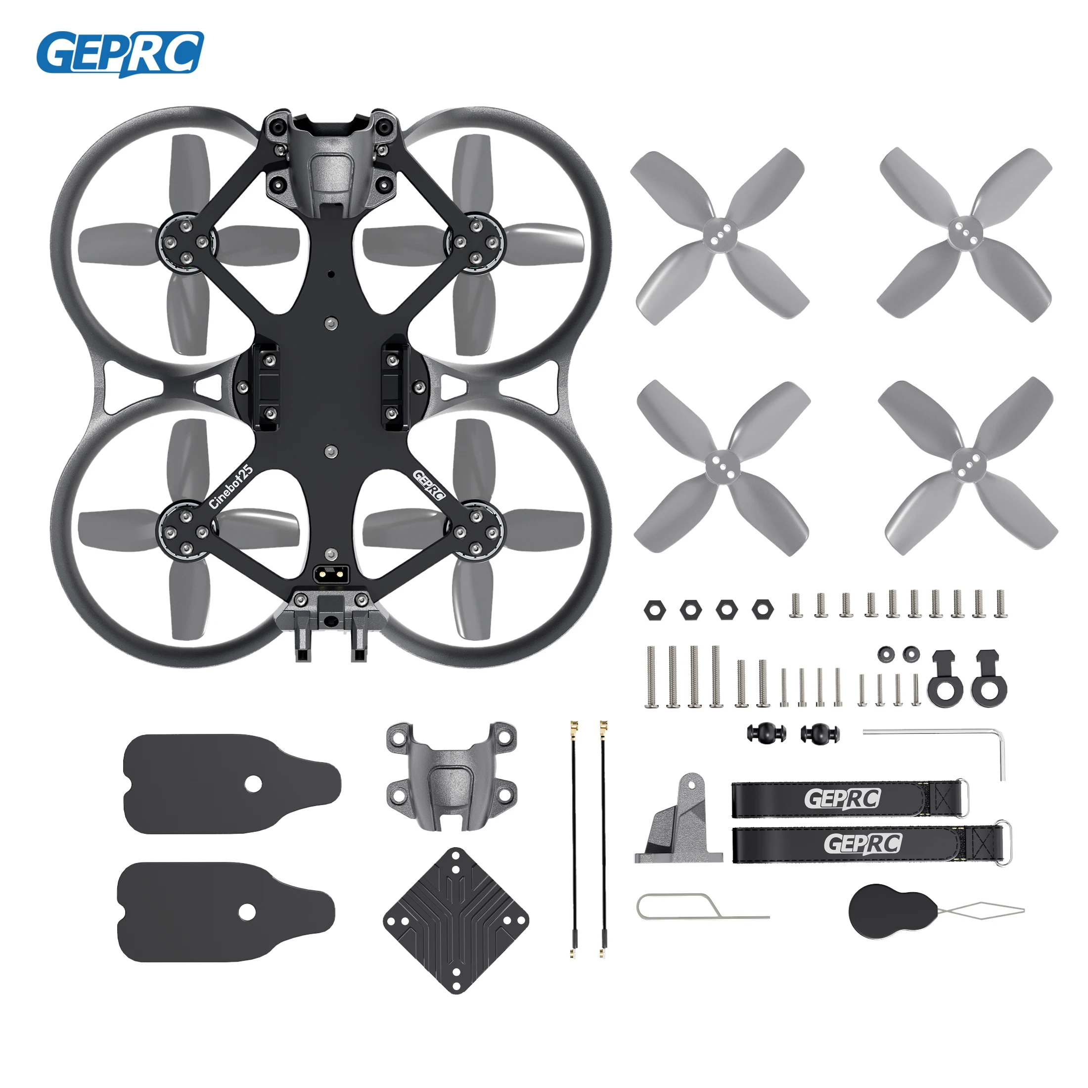 GEPRC Cinebot25 WTFPV Drone FPV 2,5 cala TAKERG4AIO G4 45A AIO SPEEDX2 1404 4600KV Silnik RC Racing Freestyle Quadcopter 138g