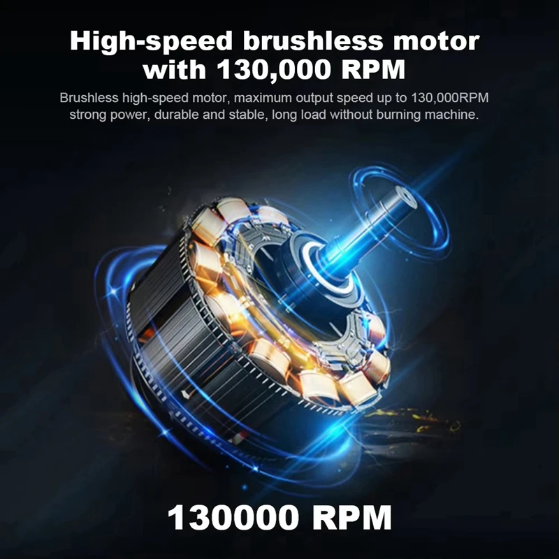 130000RPM Violent Turbo Jet Fan Brushless Motor Turbofan Air Blower For Computer Keyboard Outdoor Car Home