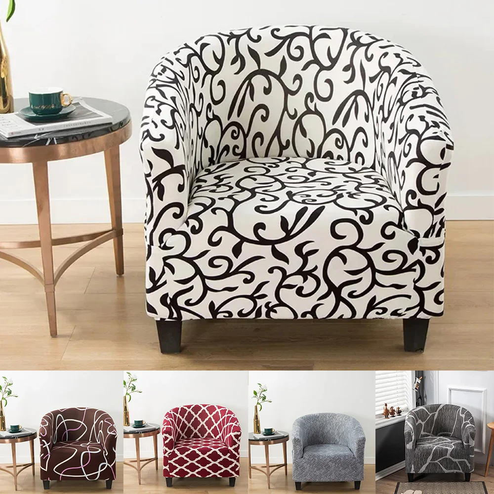 

All Inclusive Stretch Tub Chair Covers Armchair Slipcovers Couch Furniture Protector Home Decoration Couch Covers for Sofas소파 커버