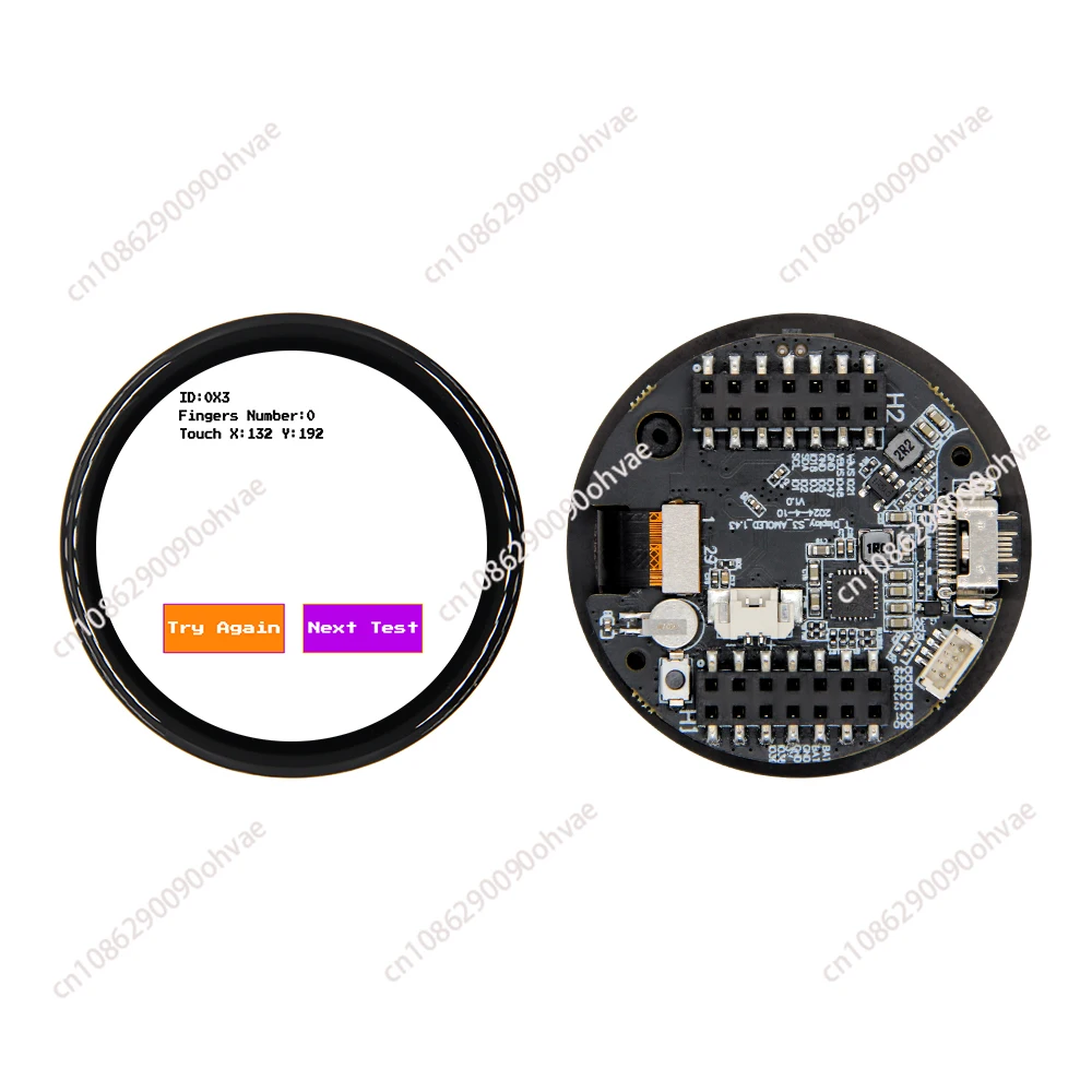 

T-Display-S3 1.43-inch 1.64-inch 1.75-inch circular AMOLED ESP32-S3 development board wireless Bluetooth 5.0 wireless module