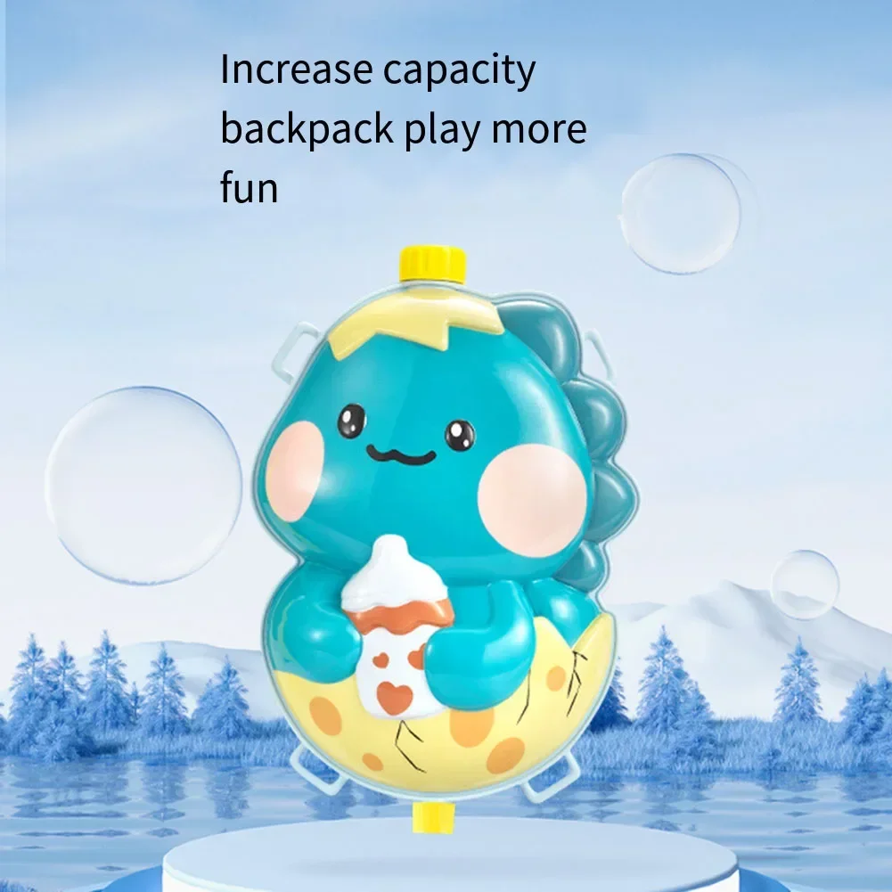 1900ml Summer Child Backpack Water Toy Pull-out Beach Water Toy Interactive Water Spray Outdoor Pool Gifts Water Playing Toys