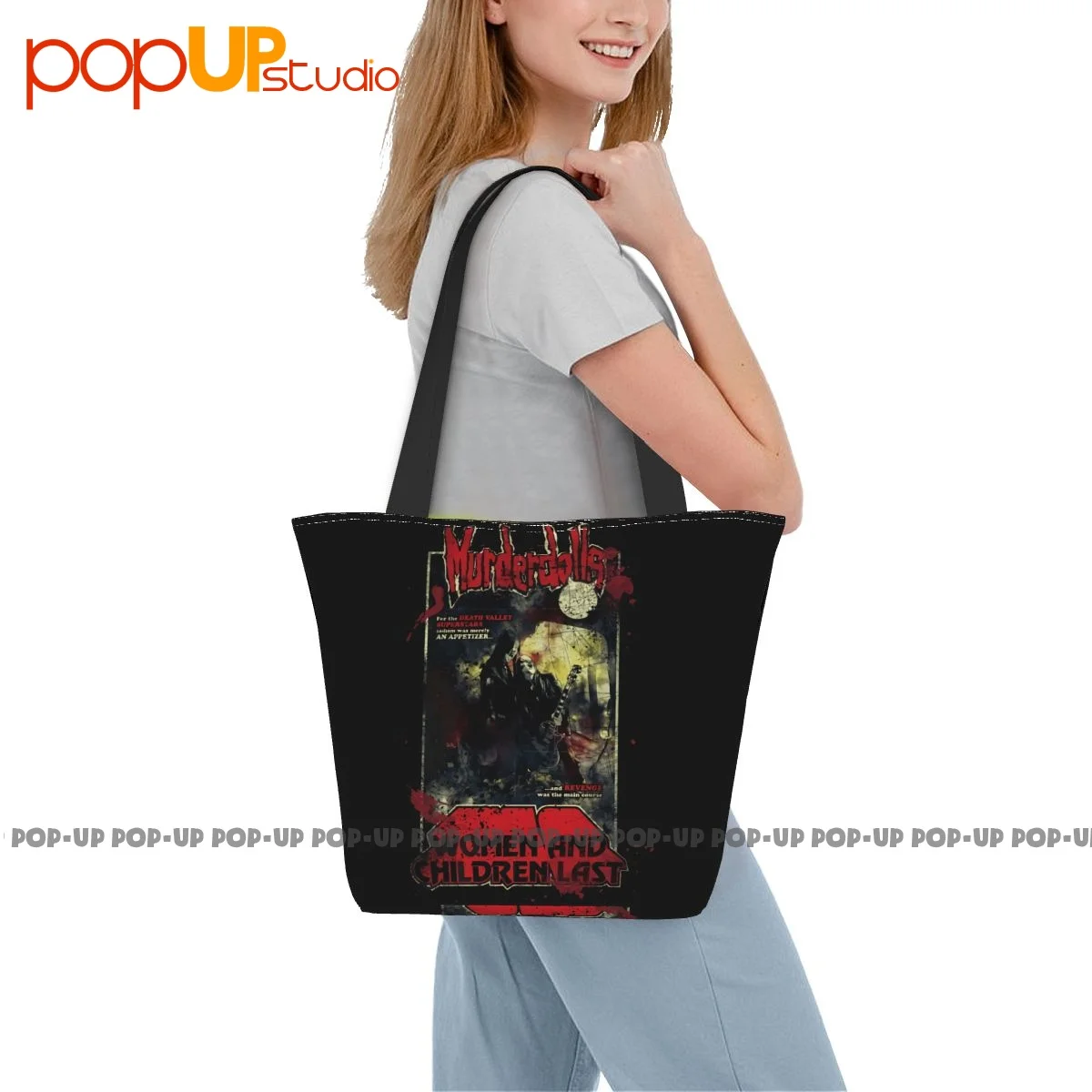 Murderdolls 80S Horror Vintage Poster Band Fashion Handbags Lunch Bag Shopping Bag Grocery Bag