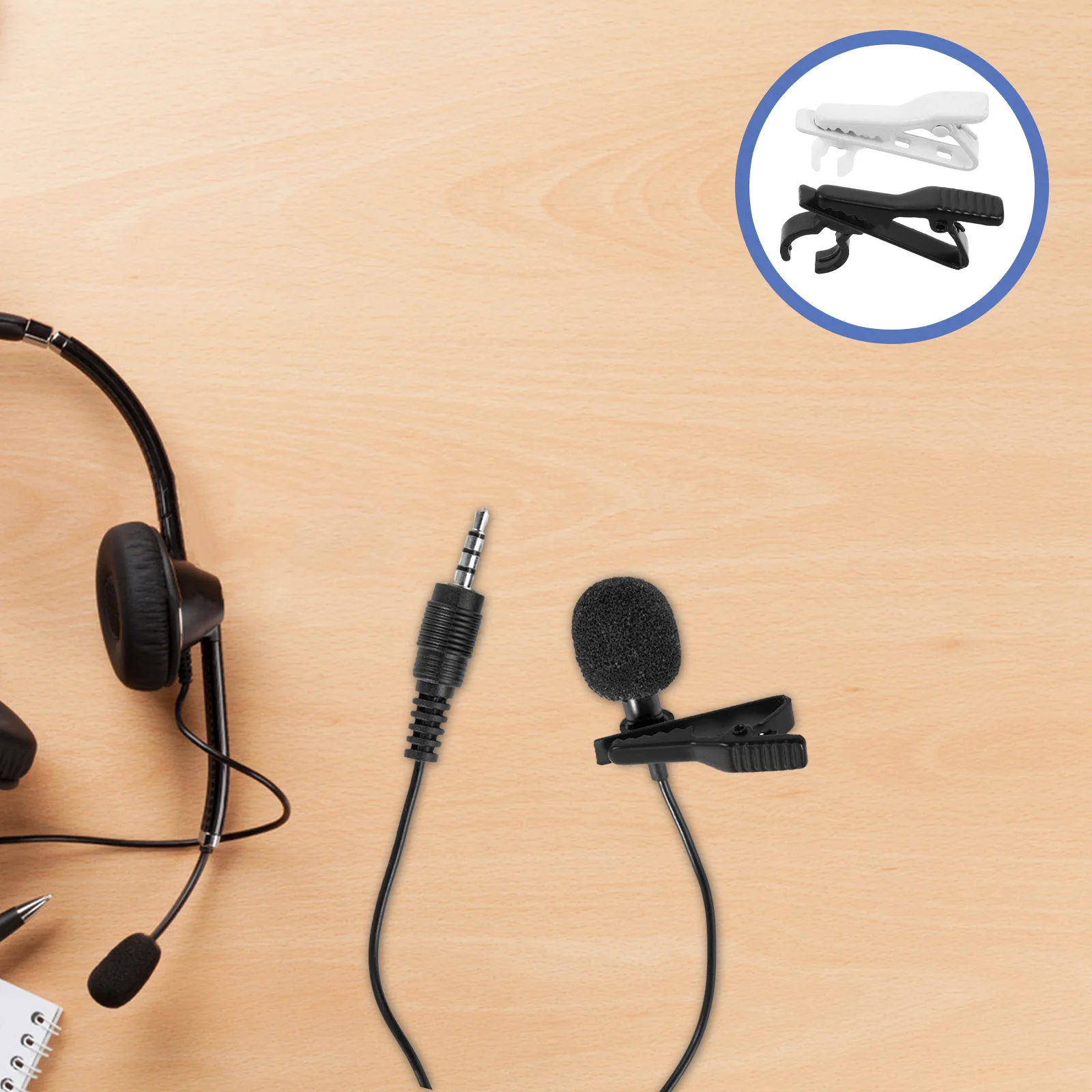 

1Set Small Microphone Clip Replacement Reliable Options for Various Setups Enhance Your Recording Experience Shirt Lapel Clip