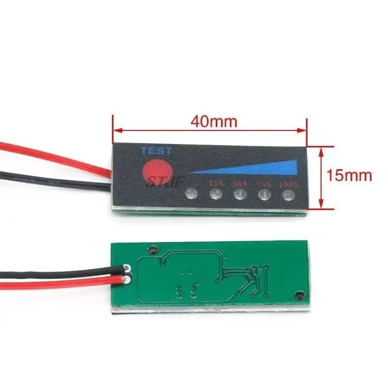 1S 2S 3S 4S 5S 6S 7S 4.2V-29.4V Lithium Battery Li-po Li-ion Capacity Indicator Board Power Display Charging Charge LED Tester