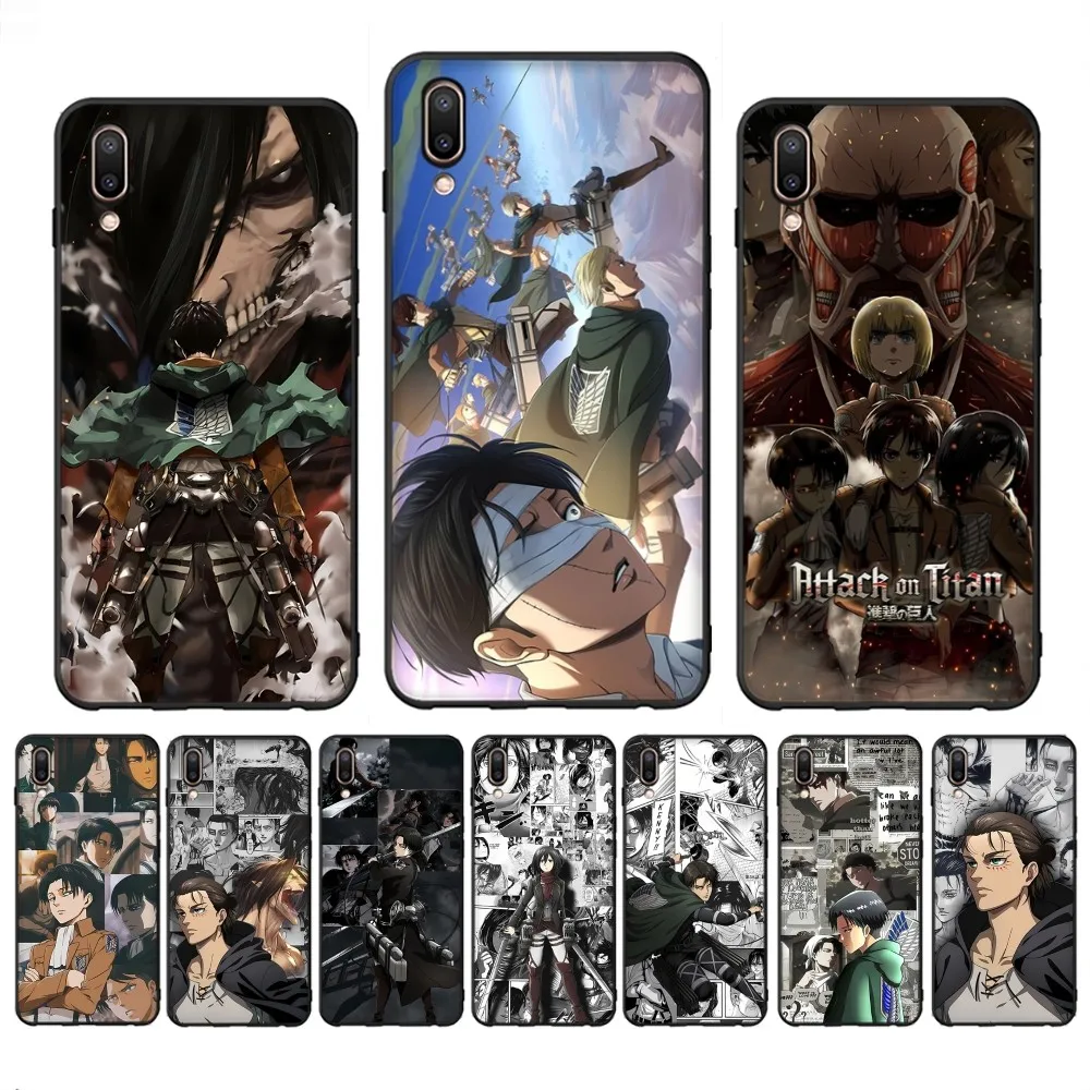 Anime Attack On Titan Phone Case For Redmi Note 4 X 5 A 6 7 8 Pro T 9 Pro 9S 10 Pro 11 Pro 11S 11Epro PocoM3pro