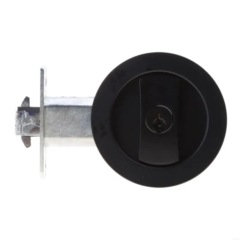 

L74C Pocket Door Lock Privacy Round Pocket Door Hardware Sliding Pocket Door Lock