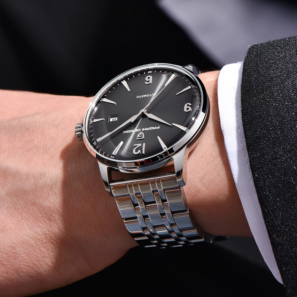PAGANI DESIGN New PD-1832 Mechanical Watch Top Brand Men Watch Sapphire Glass Stainless Steel Waterproof Automatic Watches Men