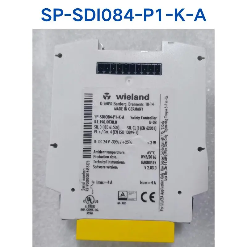 Second-hand test OK wieland relay SP-SDI084-P1-K-A