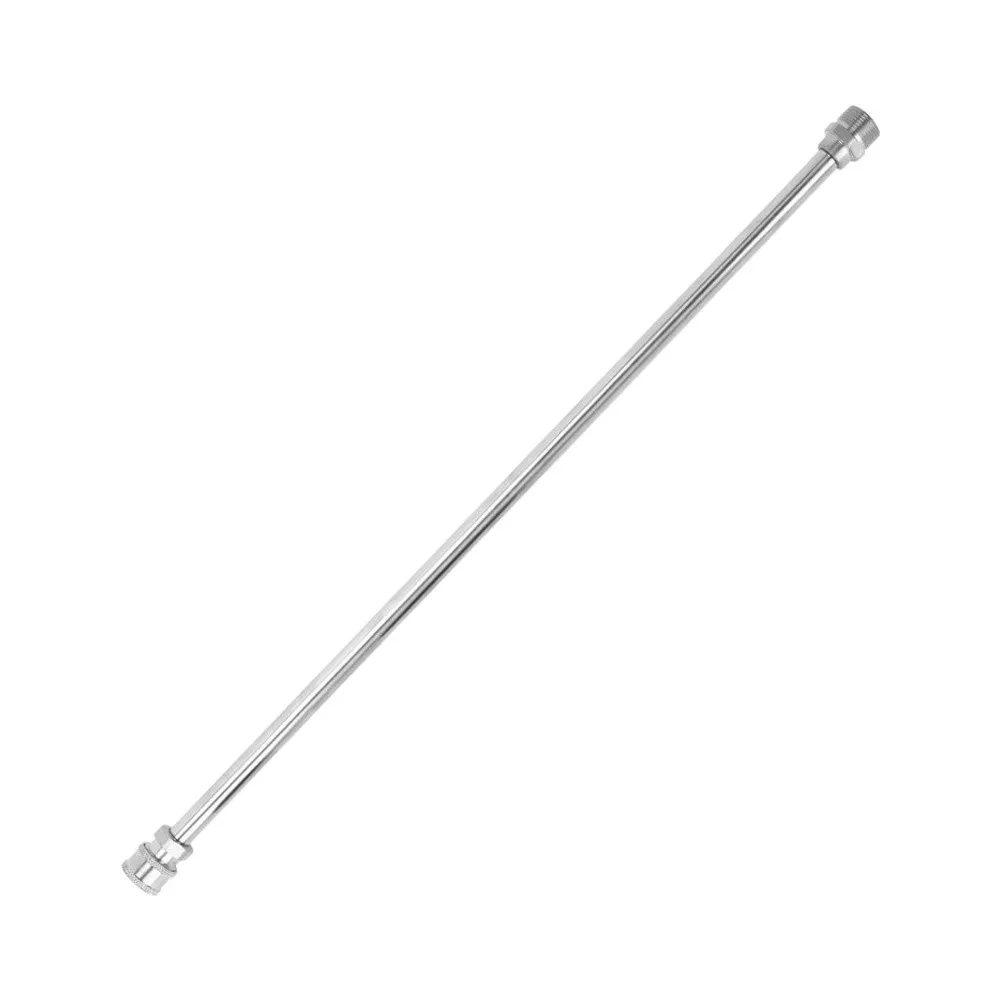 17 inch Pressure Washer Extension Rod Stainless Steel for High Pressure Systems Quick Connect Nozzle Compatible