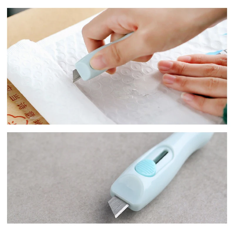 لطيف الغيوم سكين Kawaii الفن القاطع سكين طالب الفن لوازم أدوات القرطاسية اللوازم المدرسية صندوق صغير القاطع