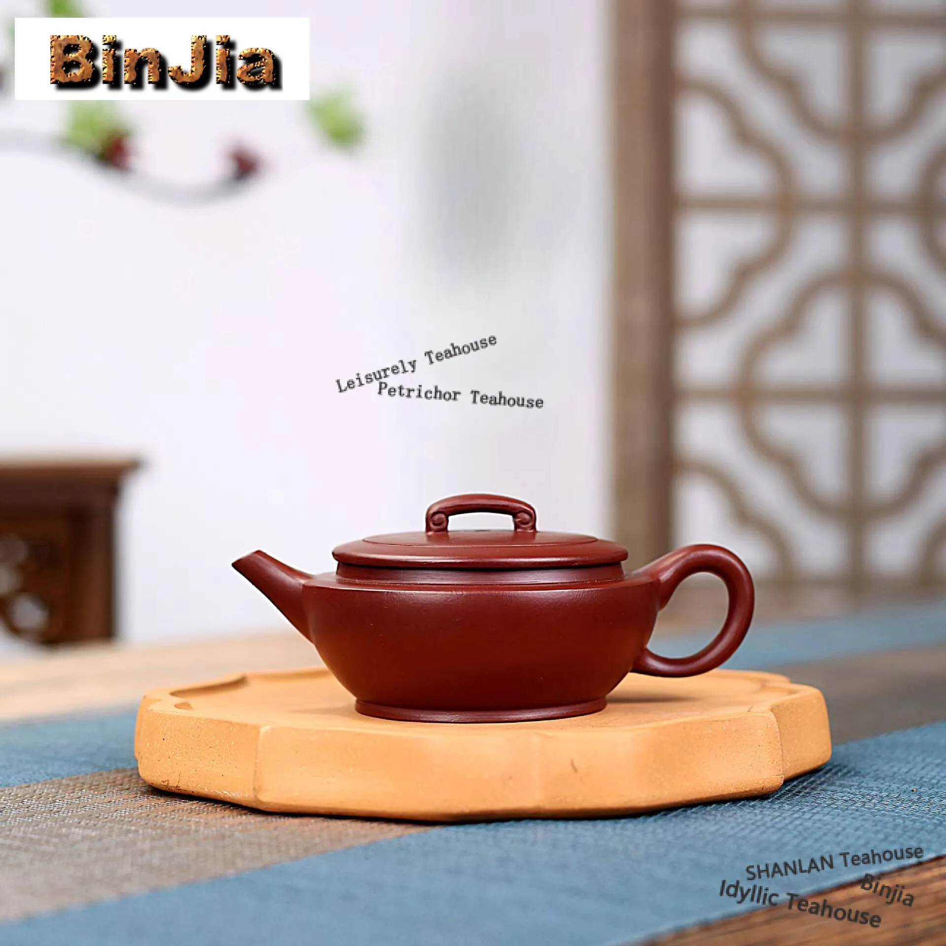 

110ml Exquisite Yixing Purple Clay Teapots Handmade Ruyi Large Caliber Pot Raw Ore Purple Mud Kettle With Strainer Zisha Tea Set