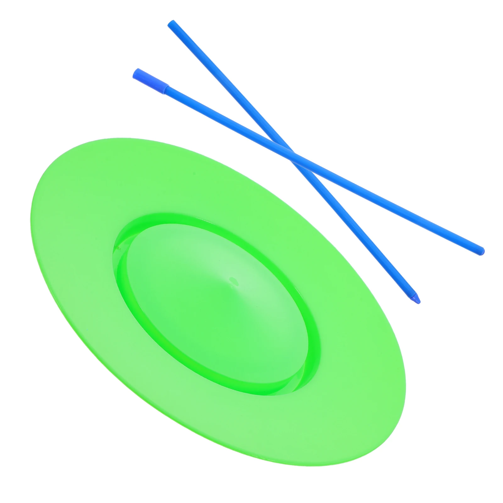 

Juggling Turntable Plate Skills Equipment Kids Balance Showing Board Plastic Plates Sticks Lightweight