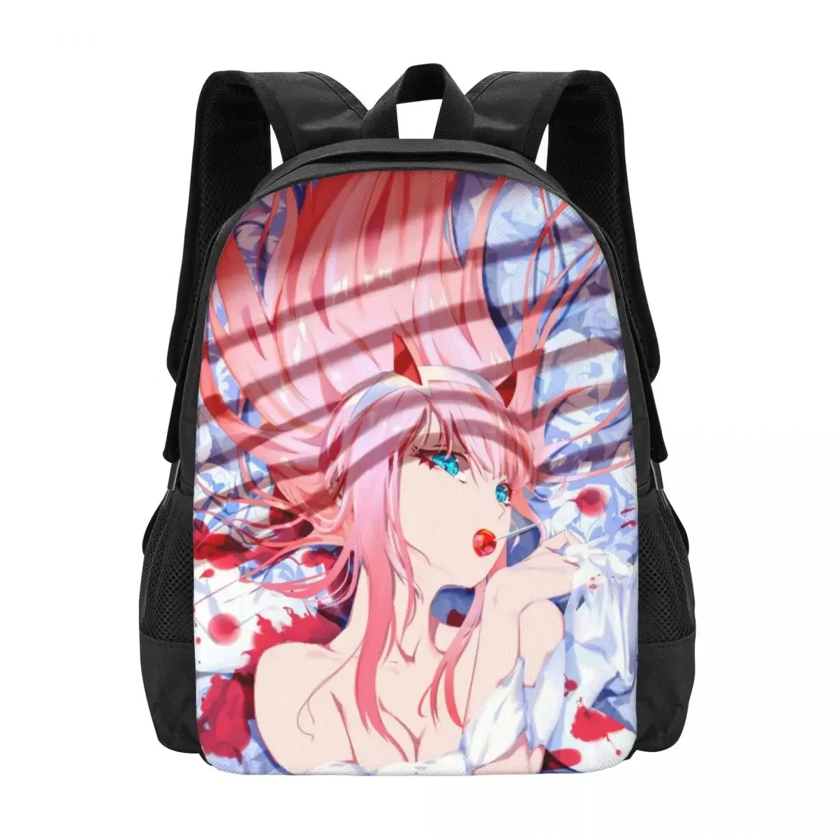 Darling In The FRANXX Zero Two Travel Laptop Backpack, Business College School Computer Bag Gift for Men & Women