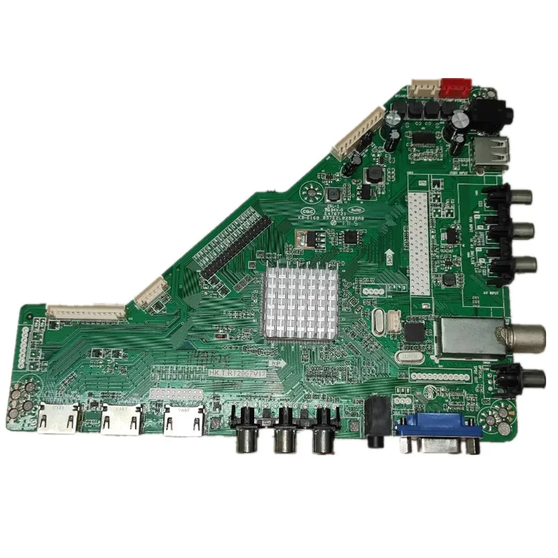 hk.t.rt2957v12 เมนบอร์ด LED TV ภาพถ่ายทางกายภาพ ทดสอบอย่างดี