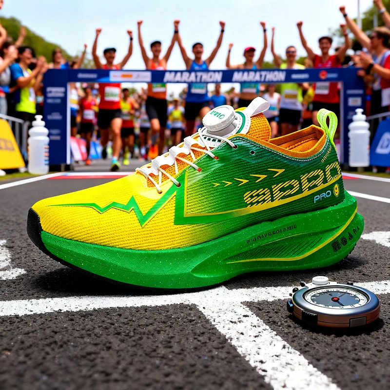 أحذية ماراثون للجري للرجال من الكربون، أحذية رياضية متخصصة قابلة للتنفس وخفيفة الوزن للنساء، أحذية رياضية مريحة مضادة للانزلاق