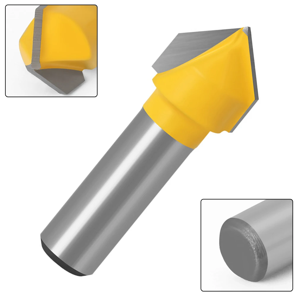 

1 шт., V-образная фреза 8 мм с хвостовиком 90 градусов