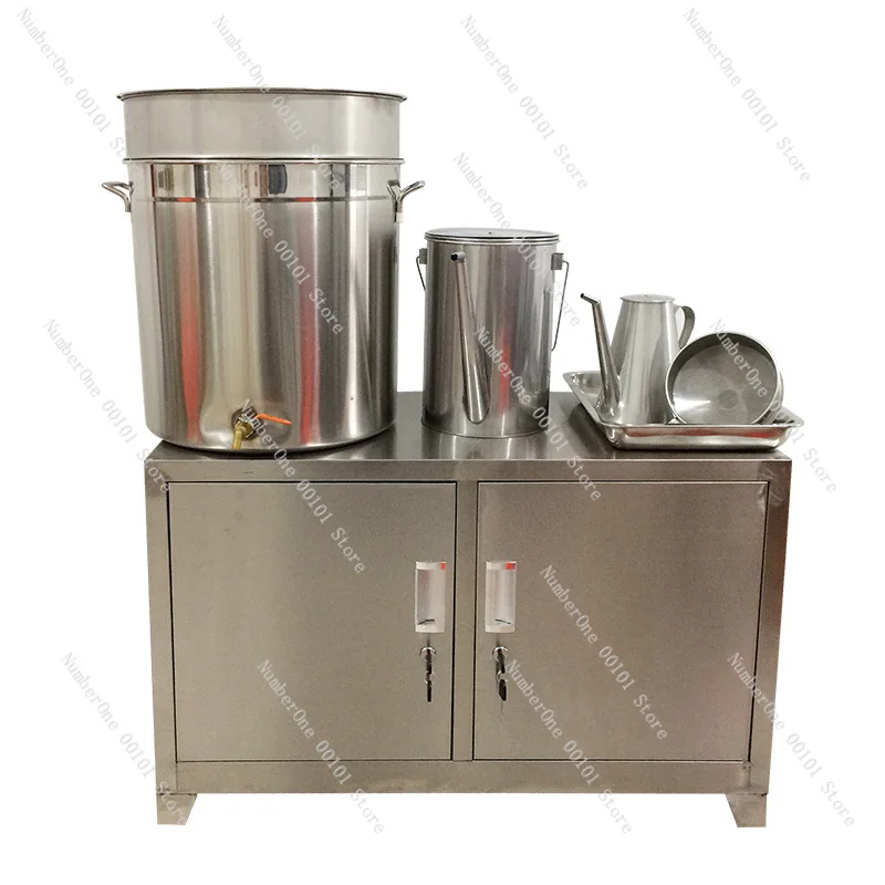 Stainless Steel Lubricant Three-Stage Filter Primary Filter Oil Drum | Secondary Filter Oil Kettle Three-stage filtration funnel