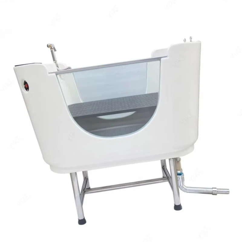 

Dog Grooming Plastic Electric SPA Shower Bathing Tub Canine Cat Hydrotherapy Wash Bath Tub Pet Shop Salon Ozone Therapy Bathtubs