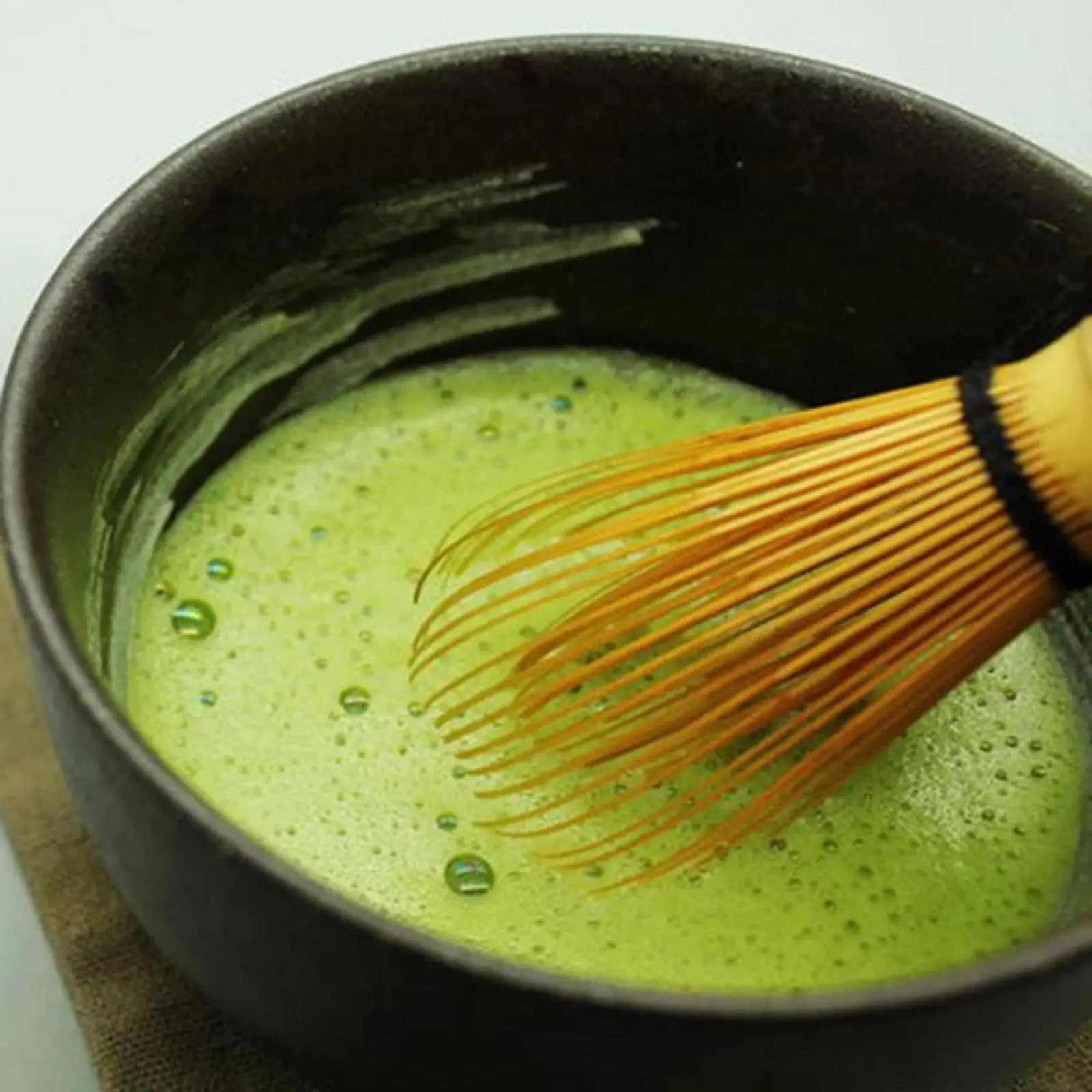Traditional Matcha Whisk Set Handcrafted Starter Kit Utensil for Authentic Ceremonial Tea Japanese Style Multifunction Handmade - view 3