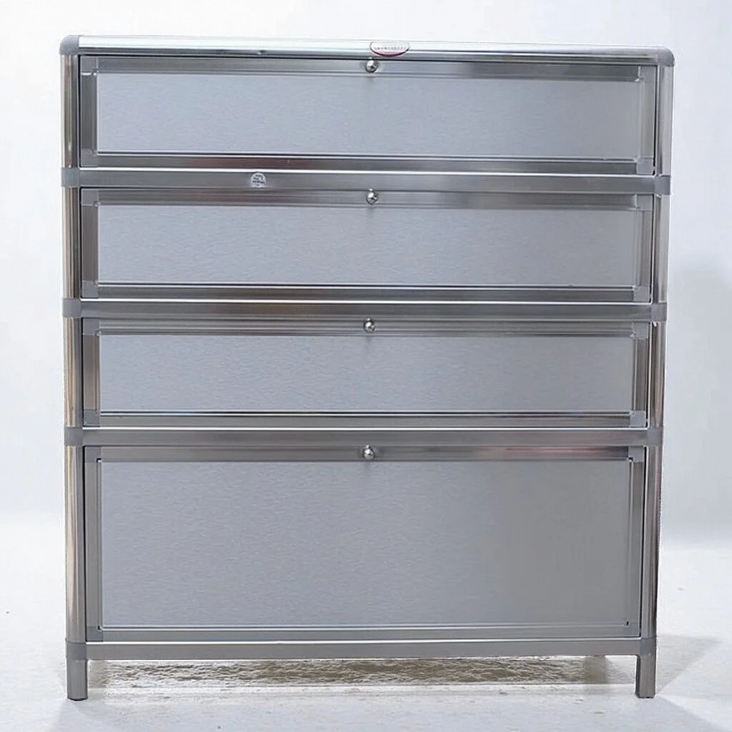 Customized thickened household storage locker balcony doorway moisture-proof waterproof sunscreen outdoor shoe rack