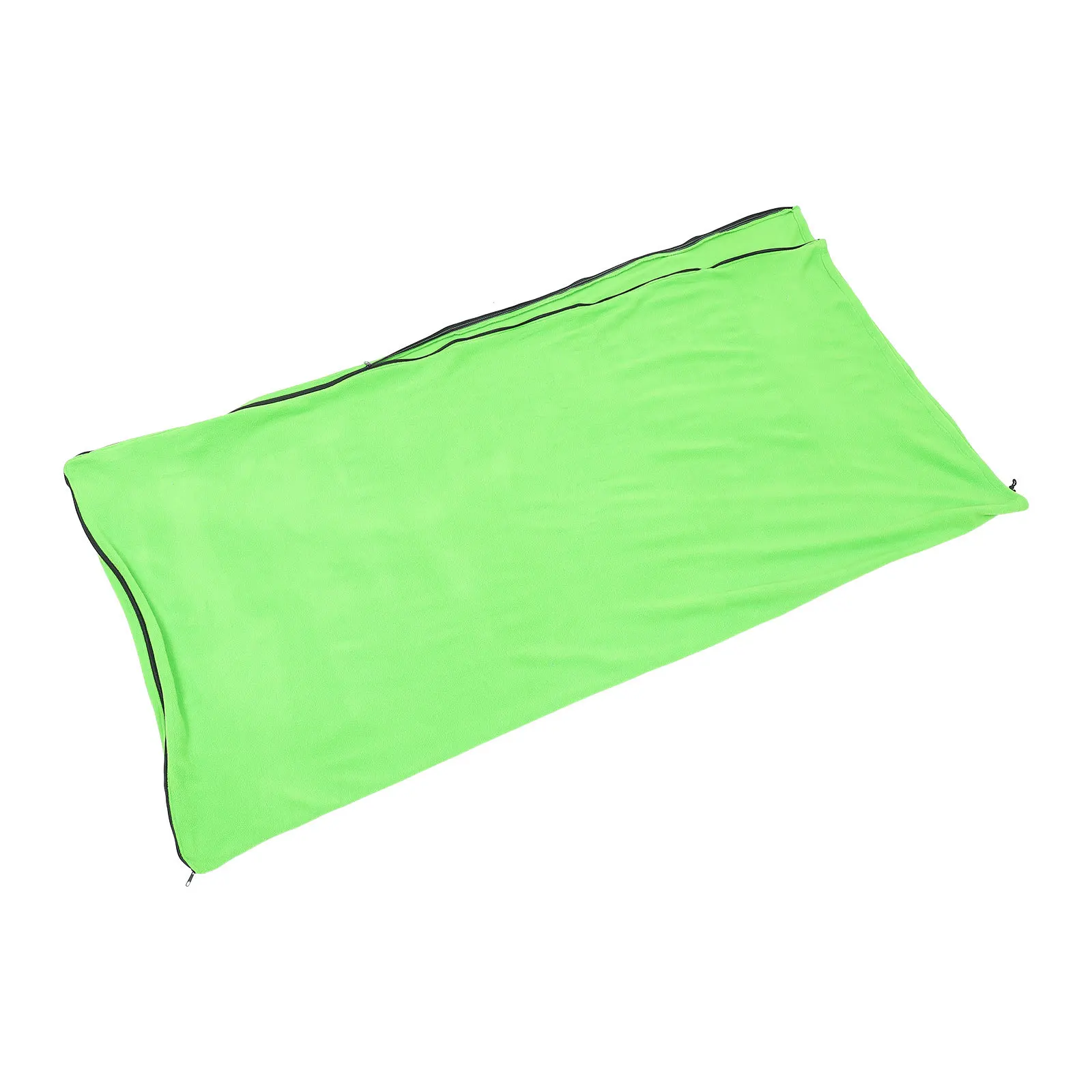 

Sleeping Bag Lightweight Envelope Shape Outdoor Warm Polyester Polar Fleece Breathable Windproof Camping Hiking Backpacking