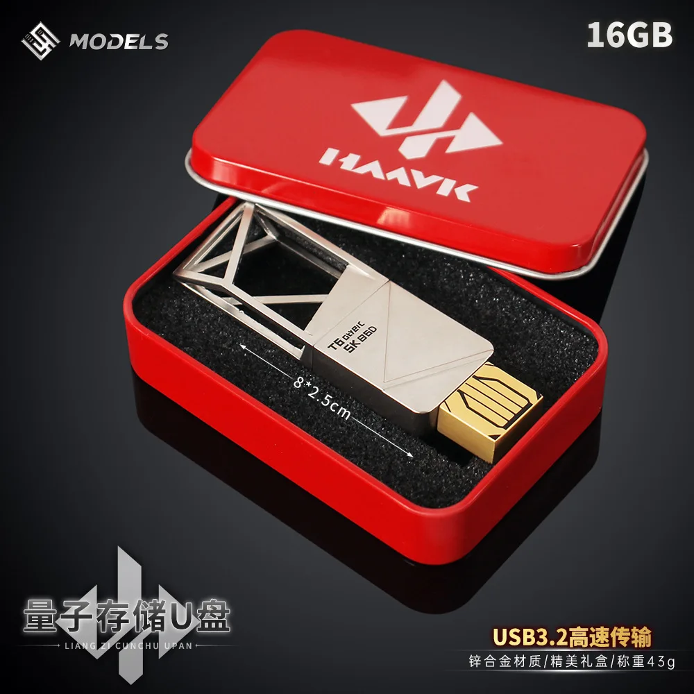 دلتا فورس الكم تخزين محرك أقراص USB لعبة الدعامة المادية 128 جيجابايت 64 جيجابايت 16 جيجابايت كمبيوتر السيارة USB صندوق هدايا رائع