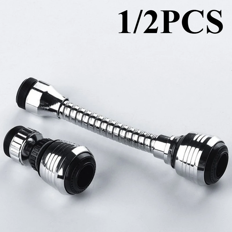 

360 ° Регулировка, удлинитель для смесителя для кухонной раковины, фильтр-спрей, двухрежимный водосберегающий усилитель под давлением, удлинитель для гаджета для ванной комнаты