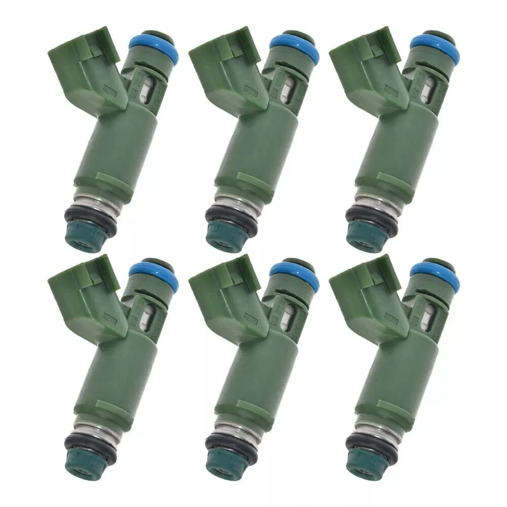 6Pcs Fuel Injector Nozzle 1X43-AB for X-Type 2.5L 3.0L 2002-2008 Car Accessories