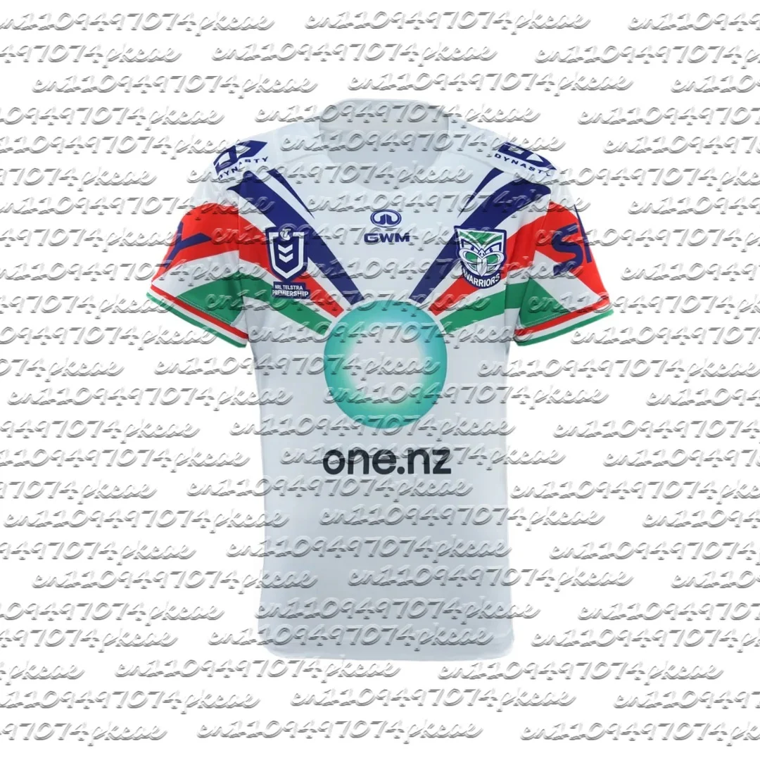 2026 New Zealand Warriors NRL Jersey Men's T-shirt Casual Quick Drying Suitable for Daily and Training Wear Y2K