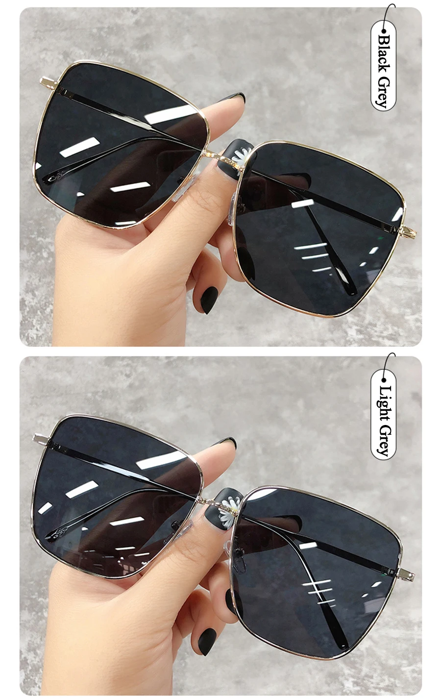 Sonnenbrille Frauen Luxus Platz Männer Fahren Reise Marke Design Gradienten Vintage Sonnenbrille Weibliche Unisex Retro Oculos Neue 2026 – Detail 8