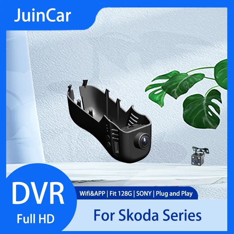 

Plug And Play 24H parking monitoring Full HD Wifi Car Camera Recorder For Skoda Touareg Toureg Tuareg FL NF 7P R Edition X R50