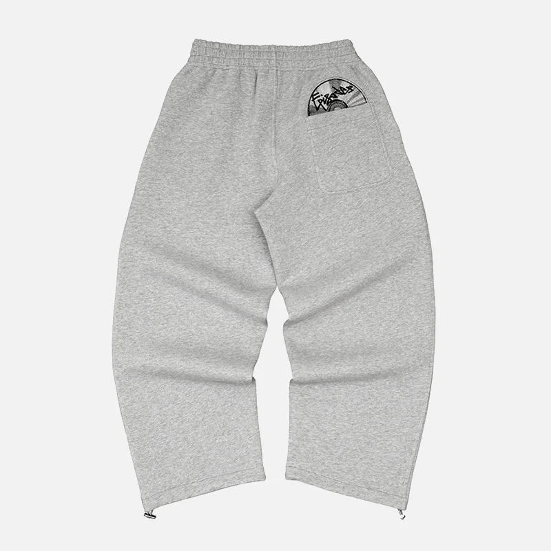Episodes Tapestry Disc Unisex Baggy Joggers European American Streetwear Men Women Loose Oversized Pants Wide Leg Knit Sweatpant