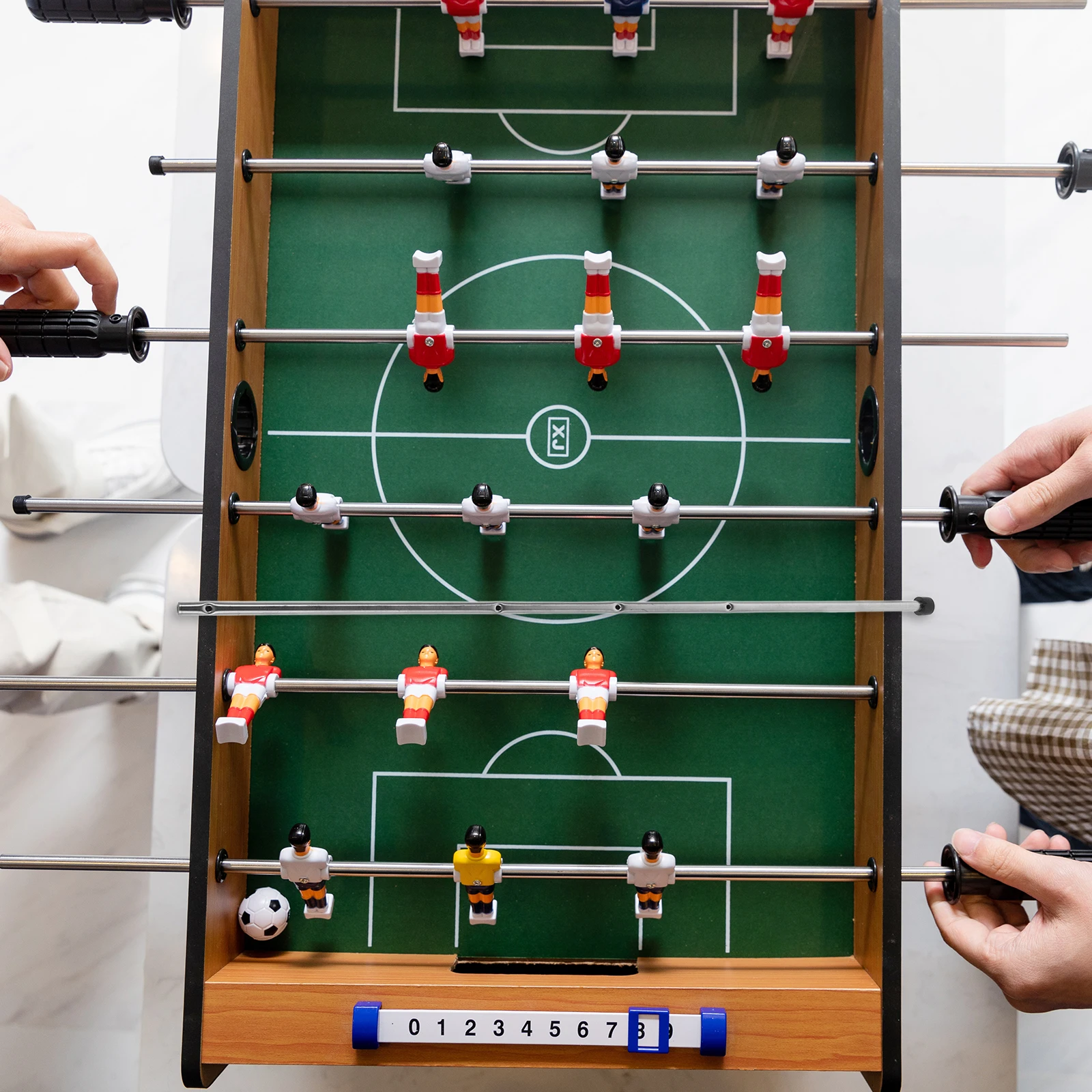 

2Pcs Table Football Poles Replacement Foosball Handles End Caps Quick Setup Soccer Table Machine Accessories Parts