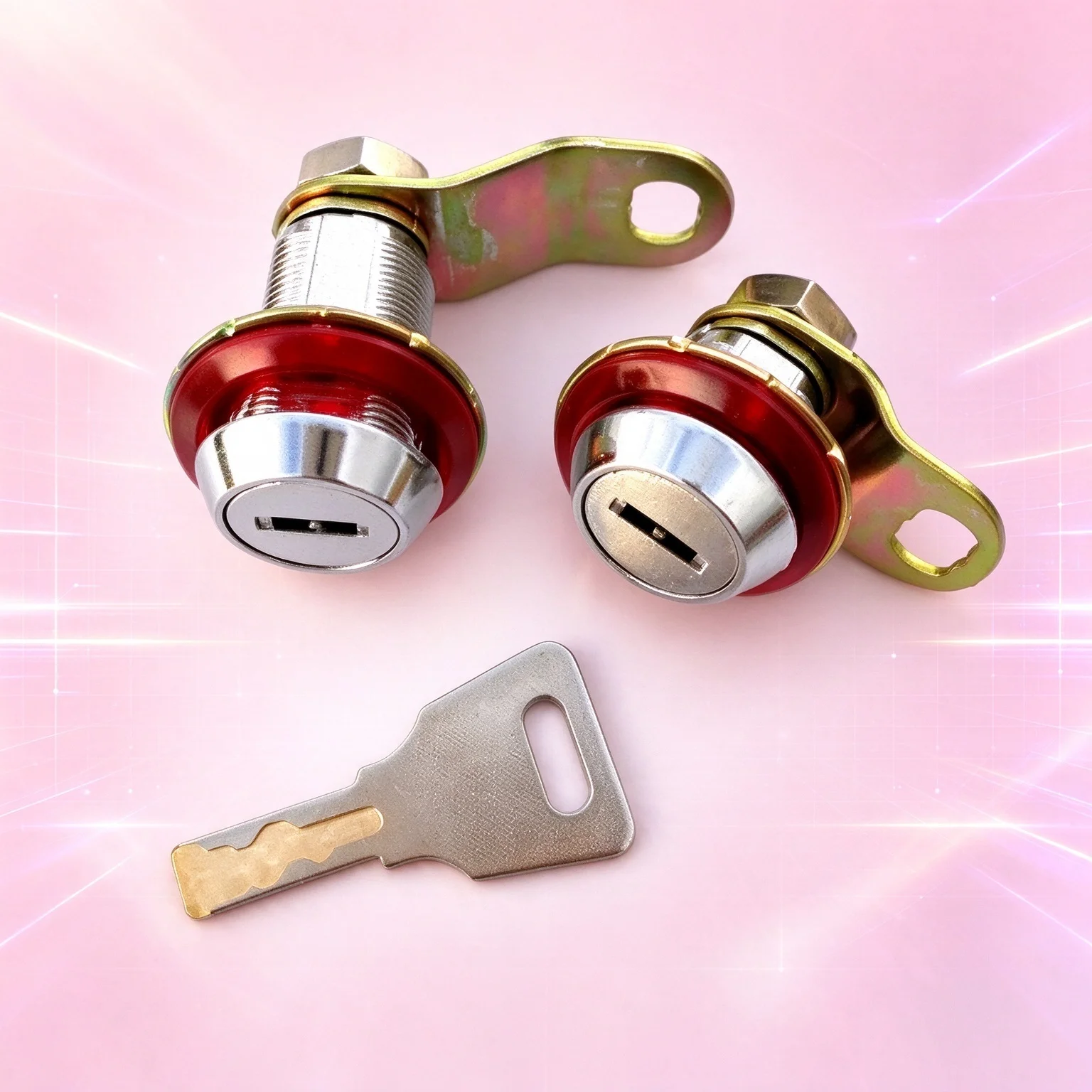 1 Unit 35 45mm Arcade Machine Door Lock Parts Short Cash Door Tool Box Lock for Mexico 110V Mail Box Arcade Game Machine