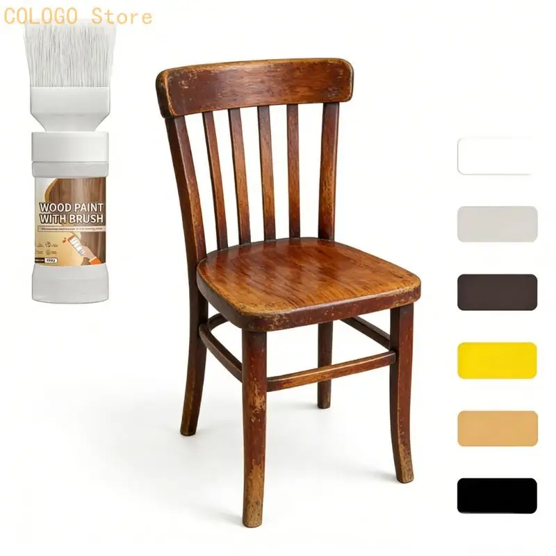 Water Based Gold Foil Paint With Integrated Brush For Quick DIY Applications D0LD