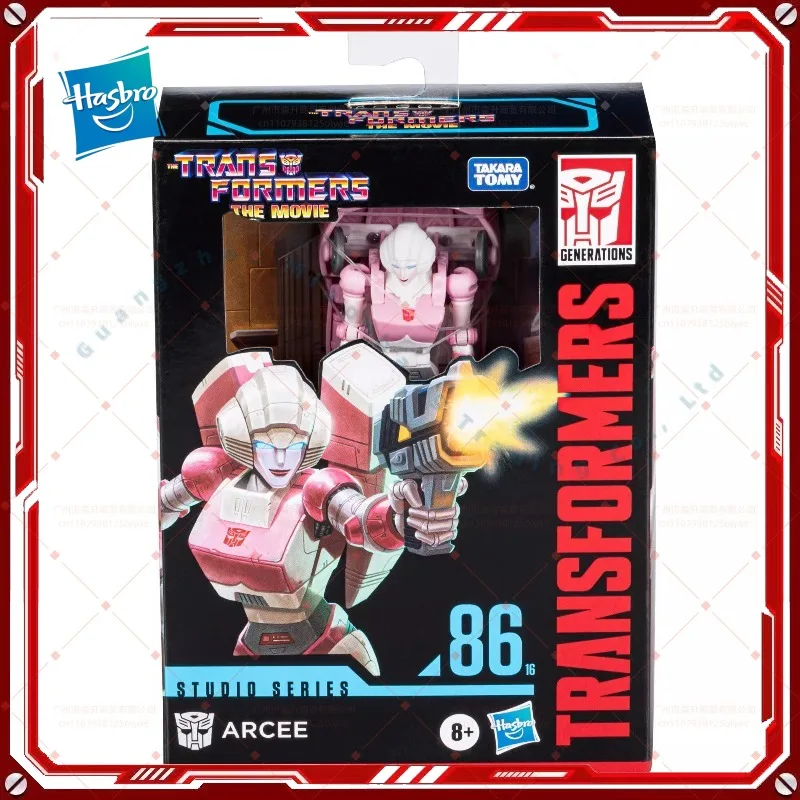 

In Stock Hasbro Transformers Classic Toys The Movie1986 SS86-16 Deluxe Arcee Action Figure Robot Toy Collectibles Gifts Hobbies