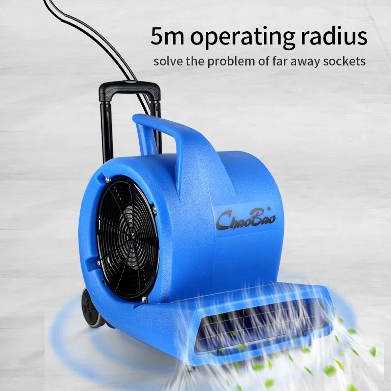 Professional 900w 3 speed electric centrifugal fans wholesale air mover  blower floor dryer with high quality