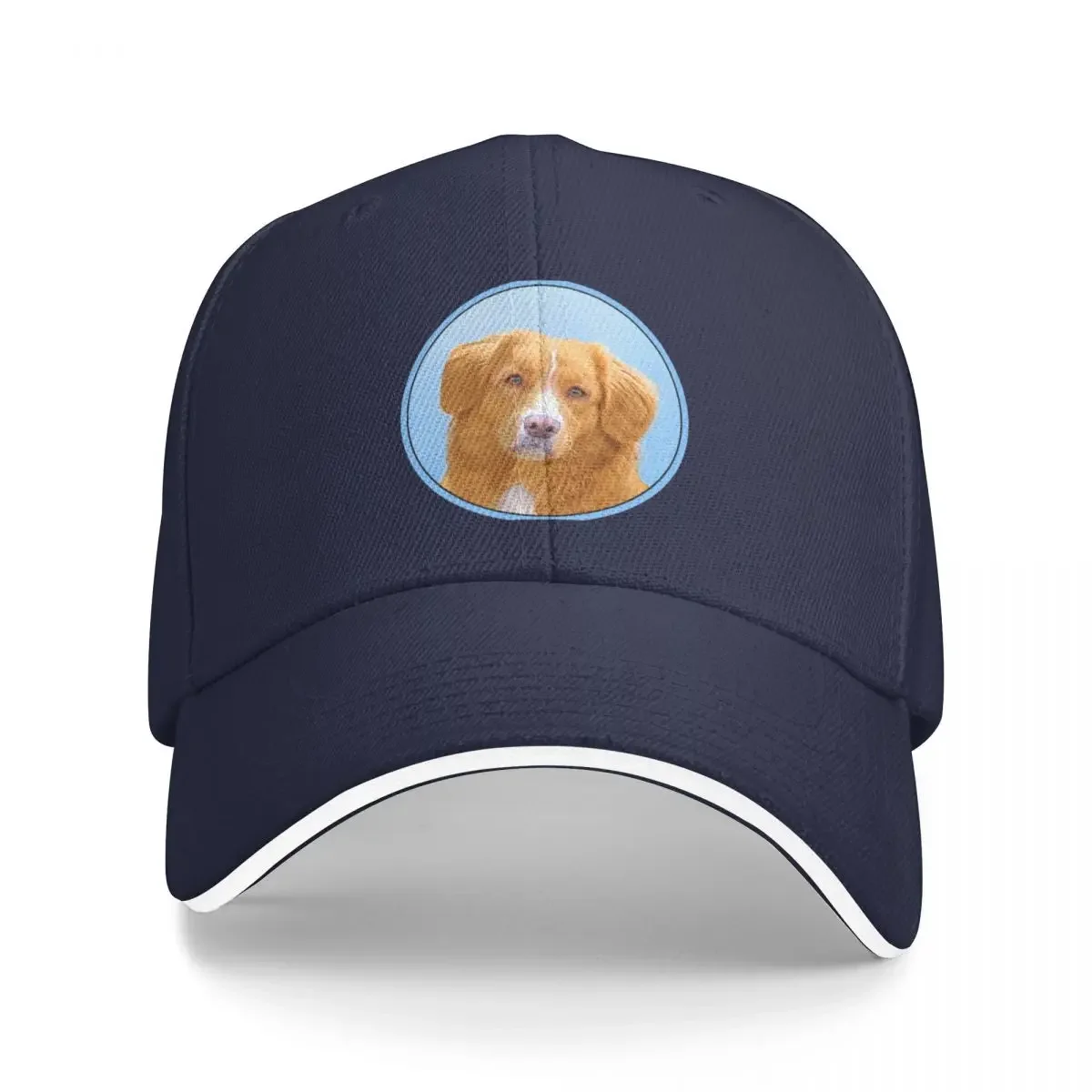 Nova Scotia Duck Tolling Retriever Dog Painting Baseball Cap New In Hat Beach Bag Wild Ball Hat Funny Hat Caps For Women Men'S