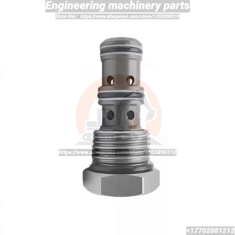 

For Excavator Parts Suitable Komatsu Pc10-30 Two-way Hydraulic Control Check Valve, Reversing Threaded Cartridge
